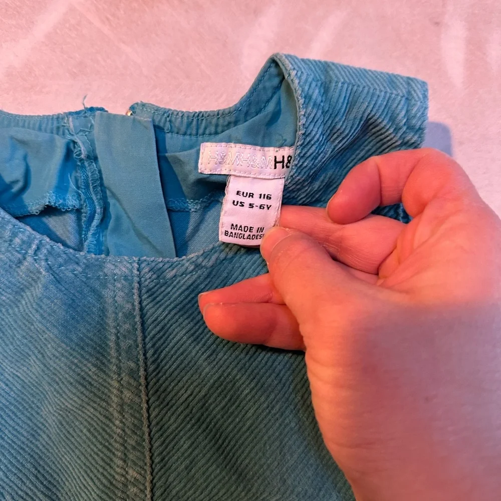 Girls corduroy dress / skirt bundle